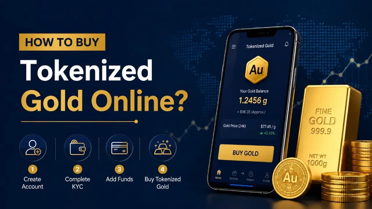 How To Buy Tokenized Gold Online?